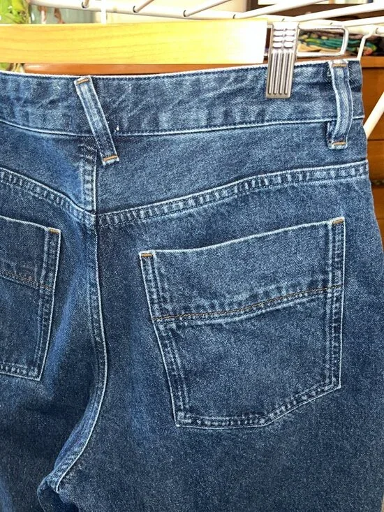 TOAST London Tapered Indigo Denim Pants Sz 8 UK - Picture 9 of 9